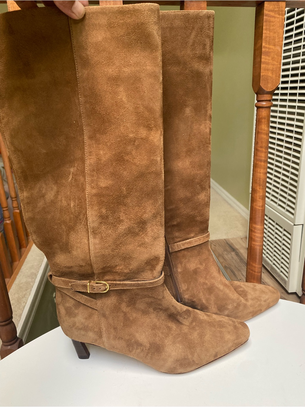 Veronica Beard Women's Kenzie Knee-High Boots Size 8.5 M Women H51n11